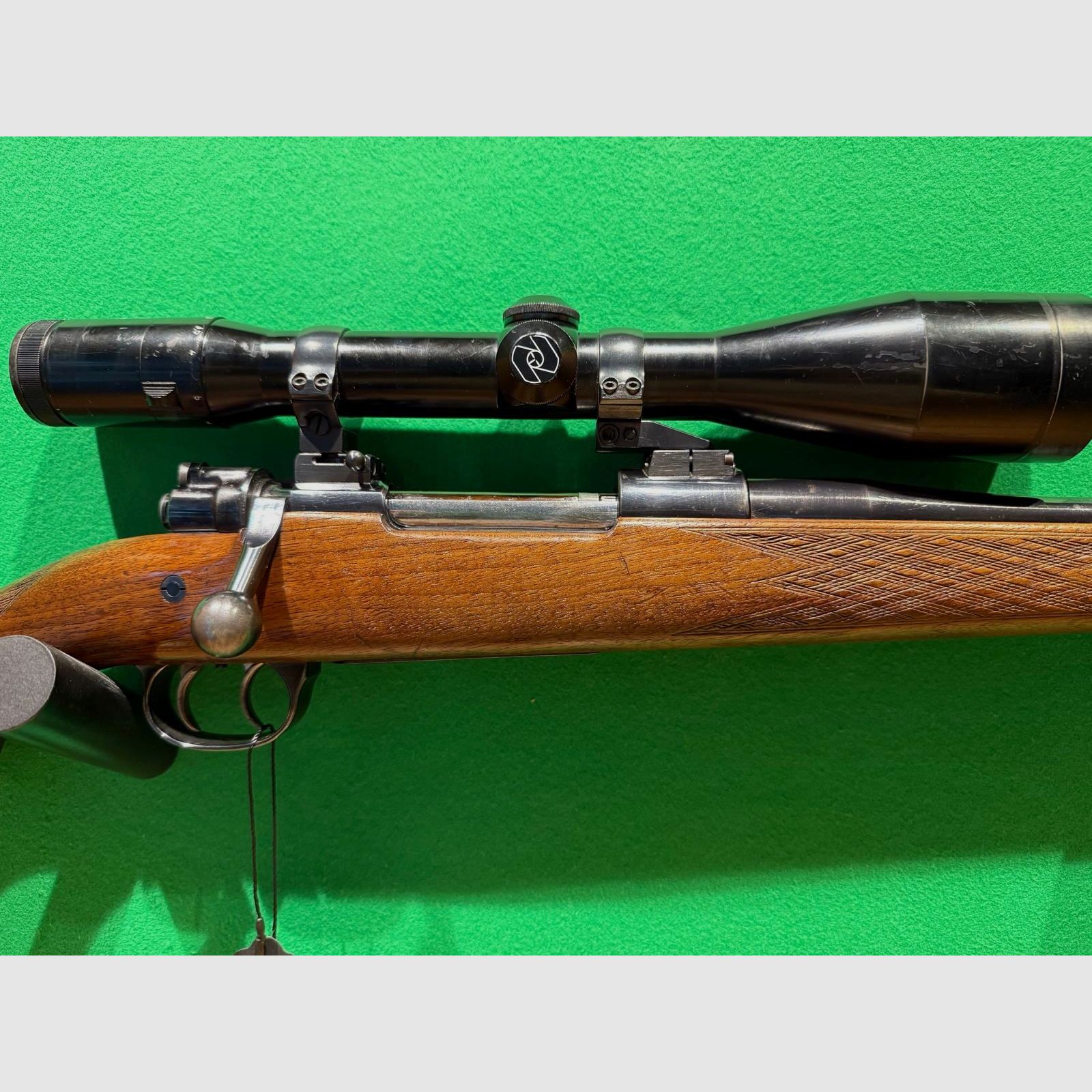 Mauser Stutzen 98 (Mauser-Werke Oberndorf) 7x64 & Zeiss 2,5-10x52, immagine 6 di 10