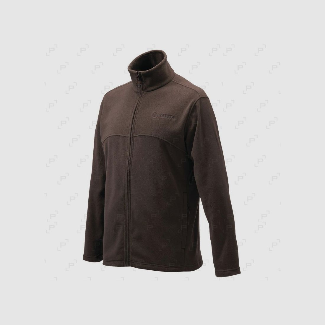 Polaire BERETTA FULL ZIP marron