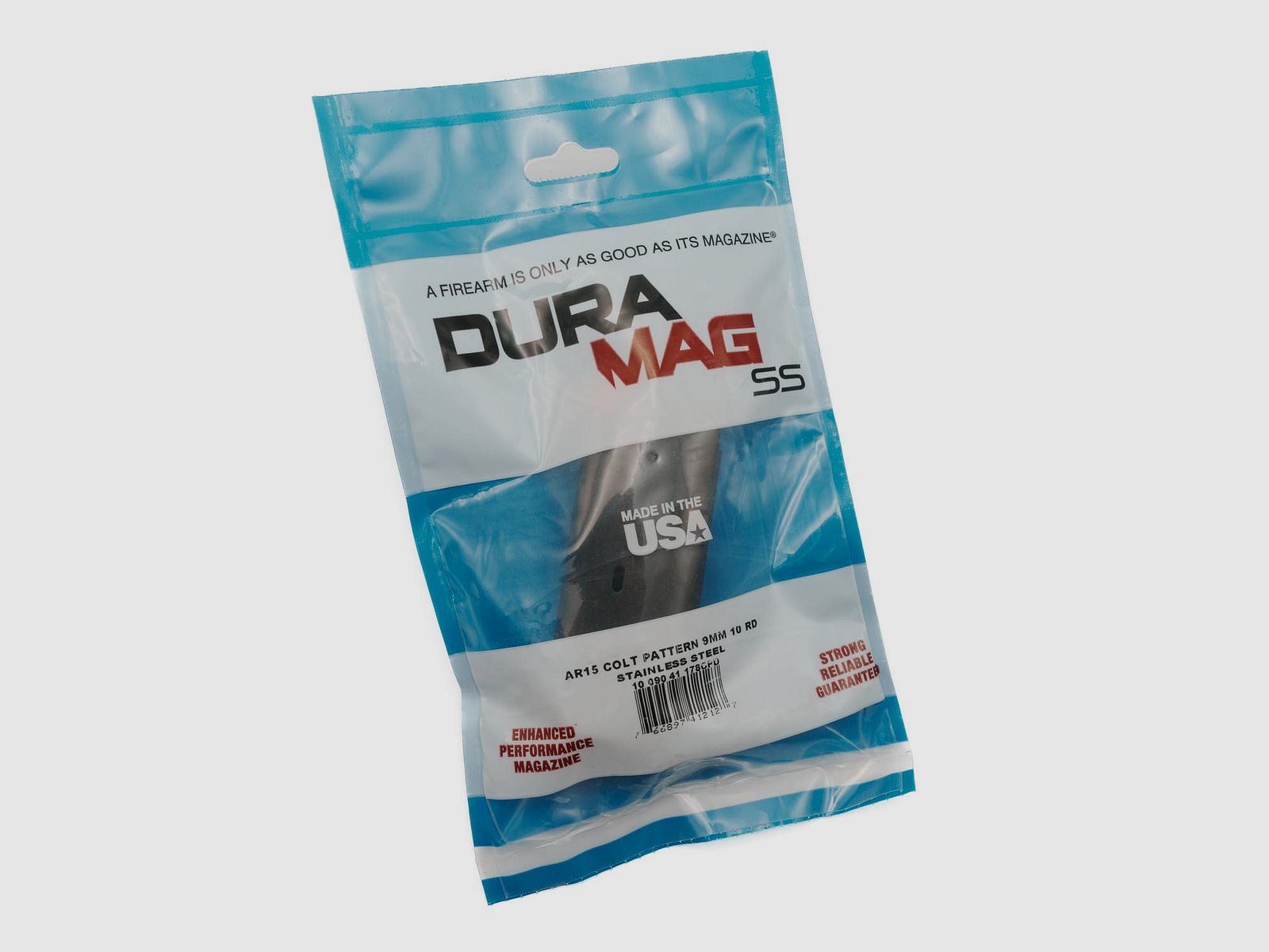 DURAMAG AR Magazin 9mm Luger - Patrón Colt (10 disparos)