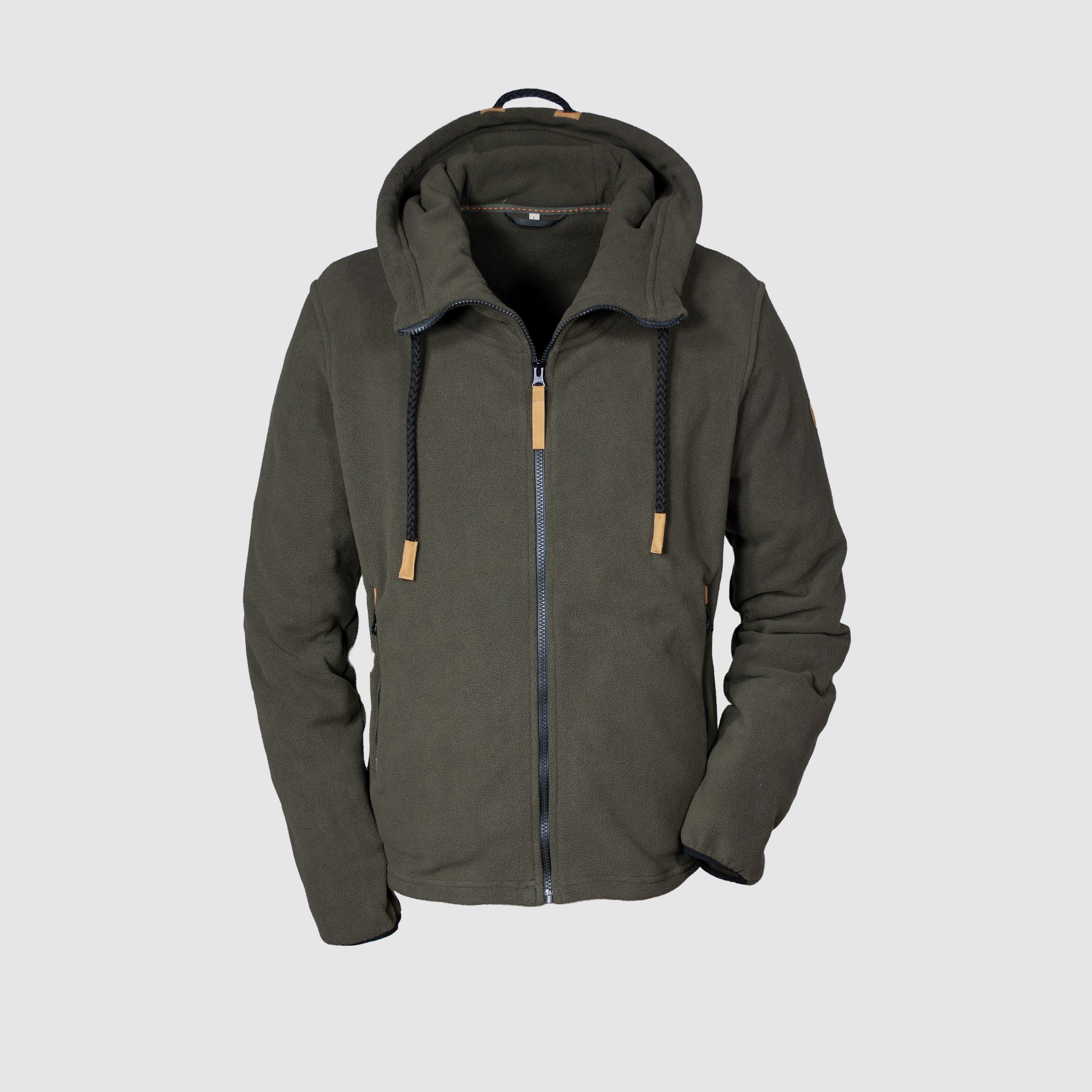 Hoody Fleece - mit kräftigem Kordelzug