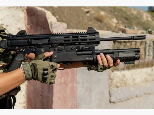AKDAS AK-12 UBS 8,5'' Pump-Action-Flinte