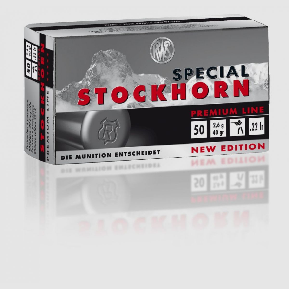 .22LR Stockhorn Special 2,6g / 40gr