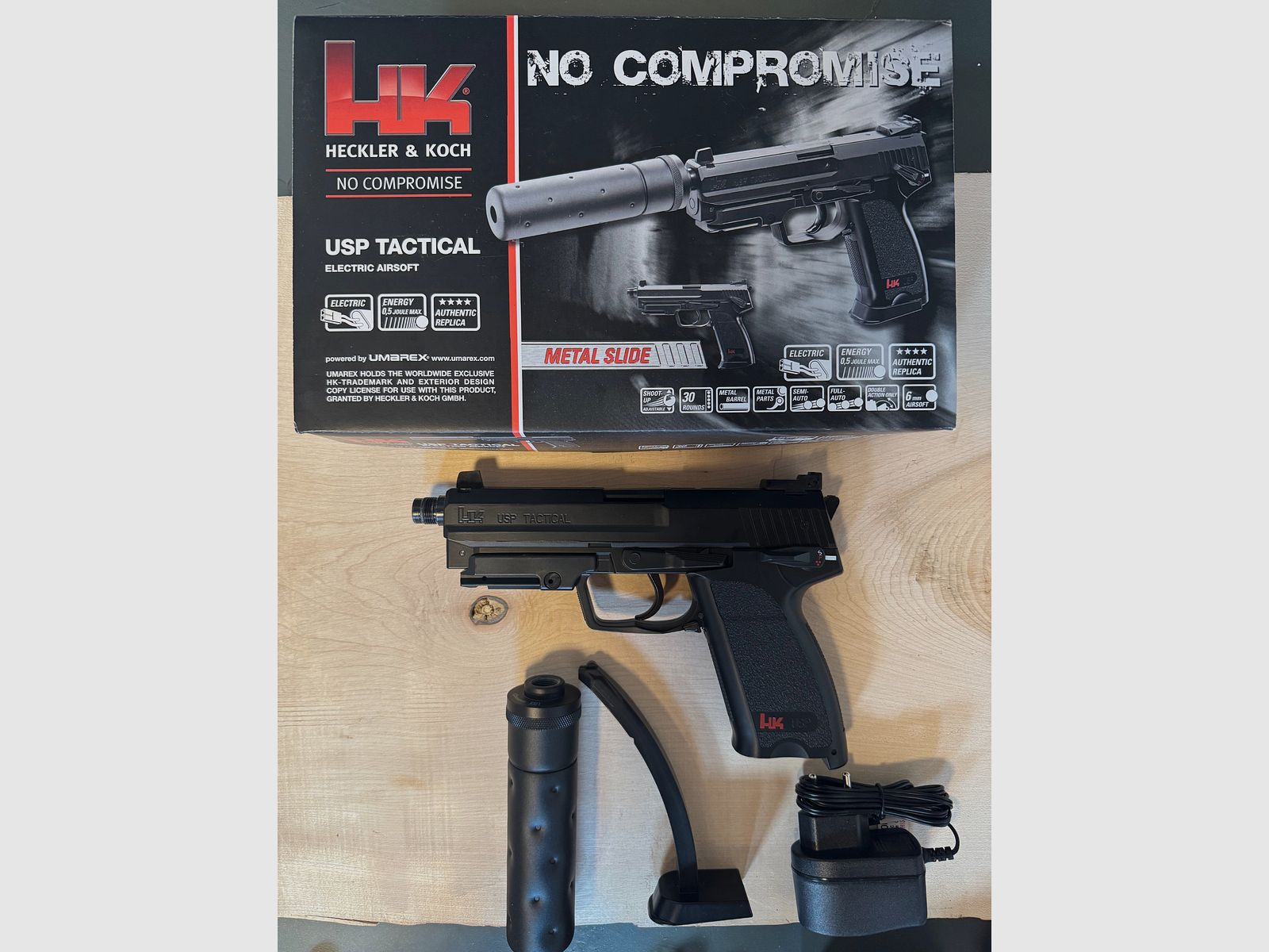 Airsoft CZ P-09 CO2 & HK USP Tactical & accessori