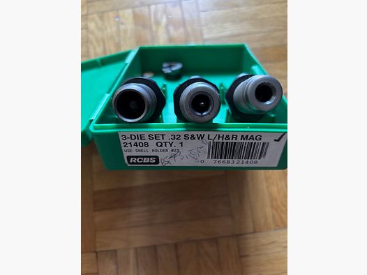 RCBS Hartmetall-Matrizensatz – 3-teilig – .32 H&R Mag / .327 Federal / .32 S&W Long