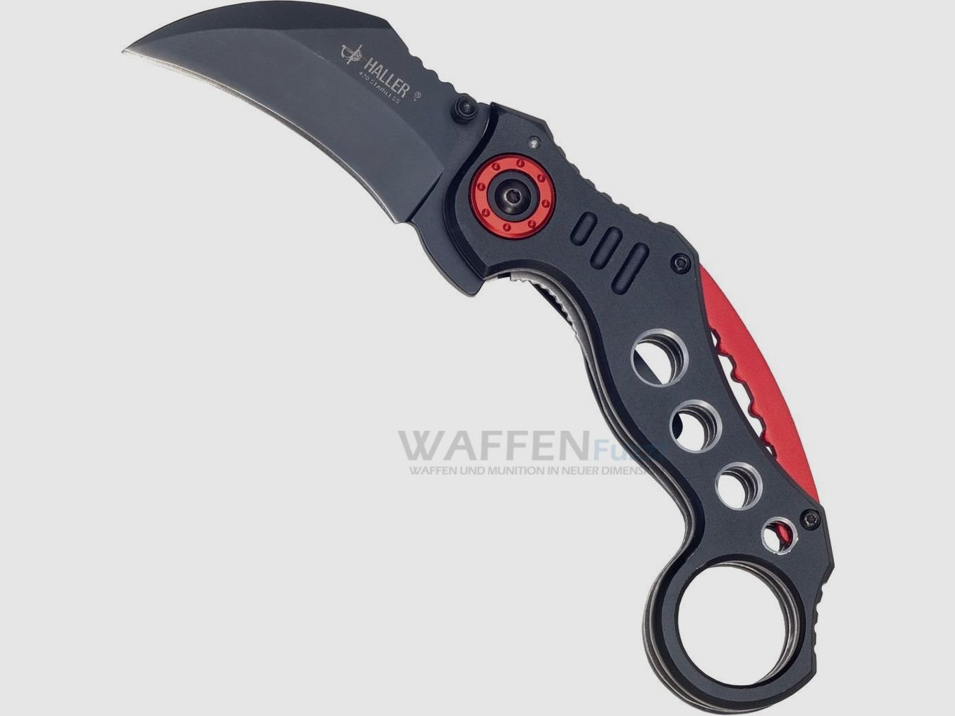 Cuchillo de bolsillo Karambit con asistencia de resorte