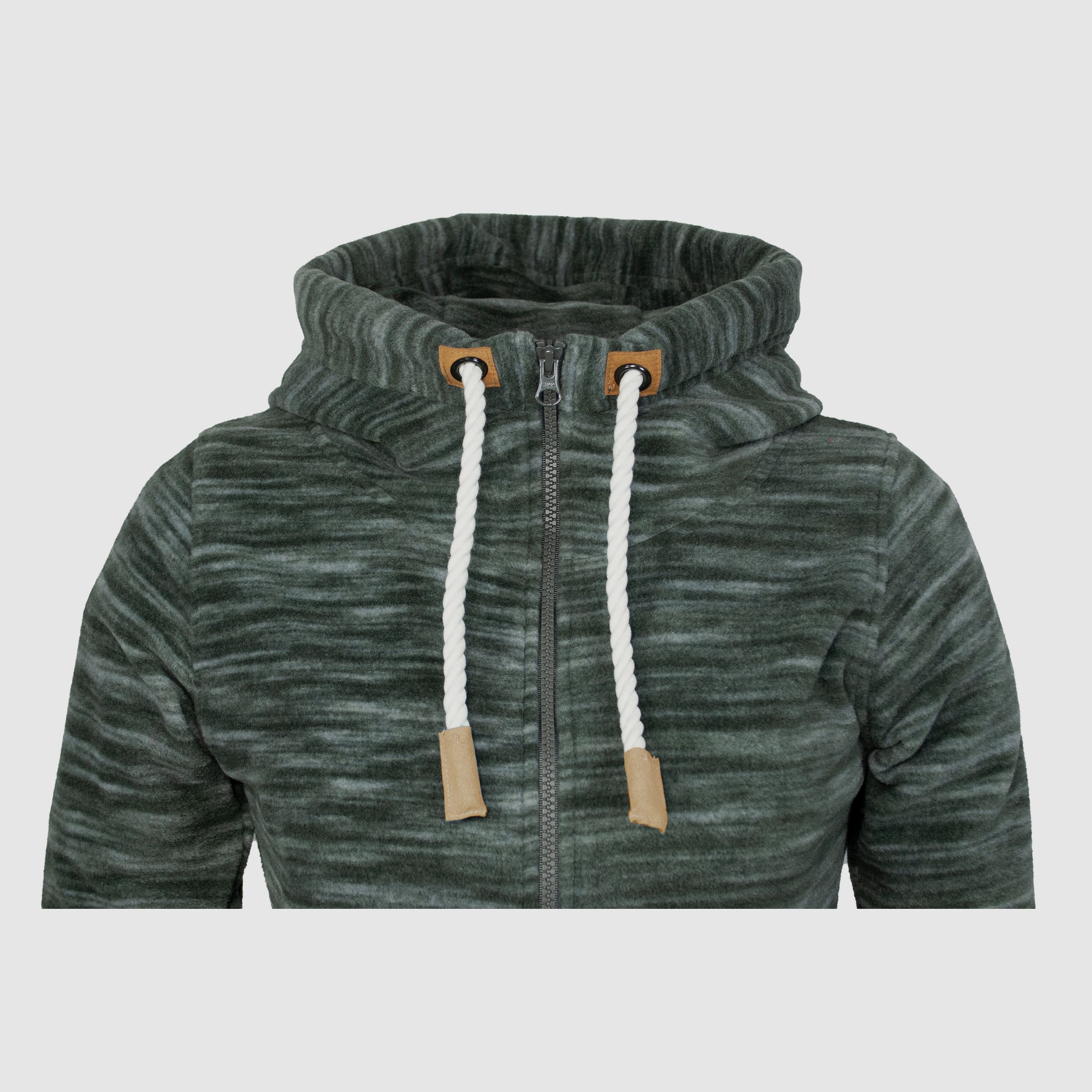 Fleece hoody melange -