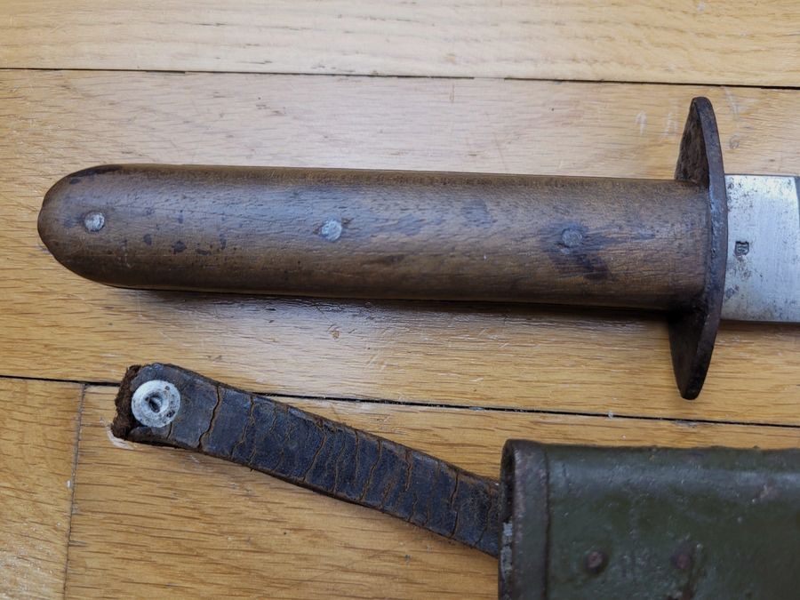 Kampfmesser Mod 17 - Sturmtruppen - Österreichische Arditi - Epoche 1914-1918 - Sehr guter Zustand, Bild 3 von 13