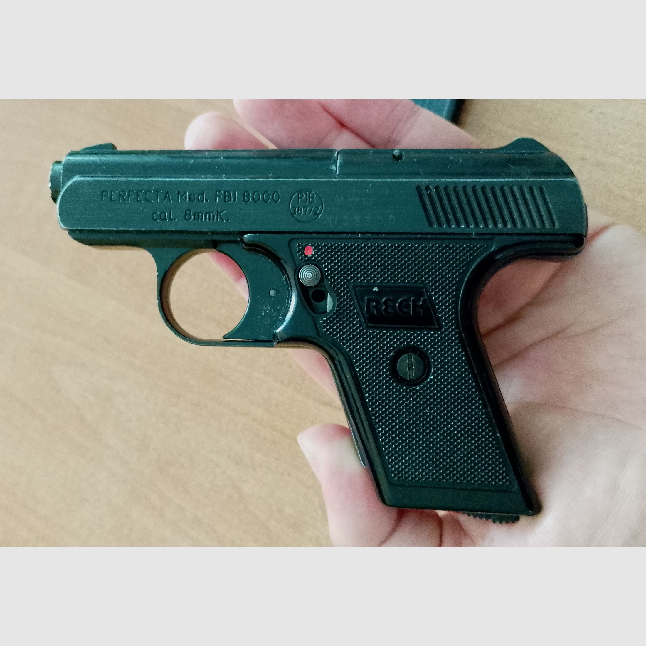 Reck FBI 8000 Kal. 8 mm Knall im PTB 387/2