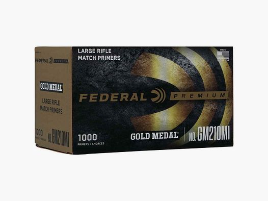 Zündhütchen Match Large Rifle Federal Ammunition
