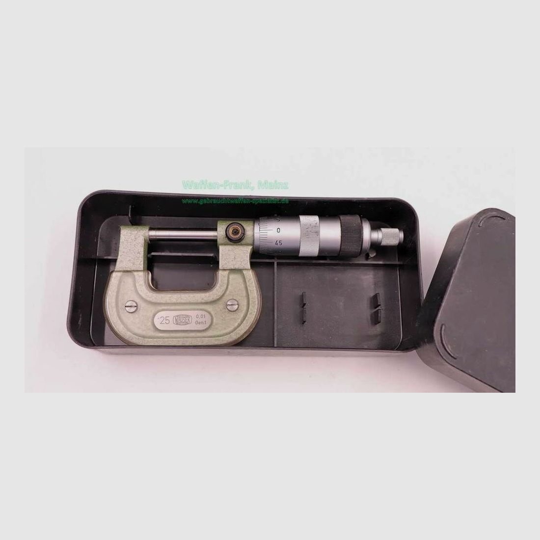Mauser schroefmeter 0-25mm, Gen. 1