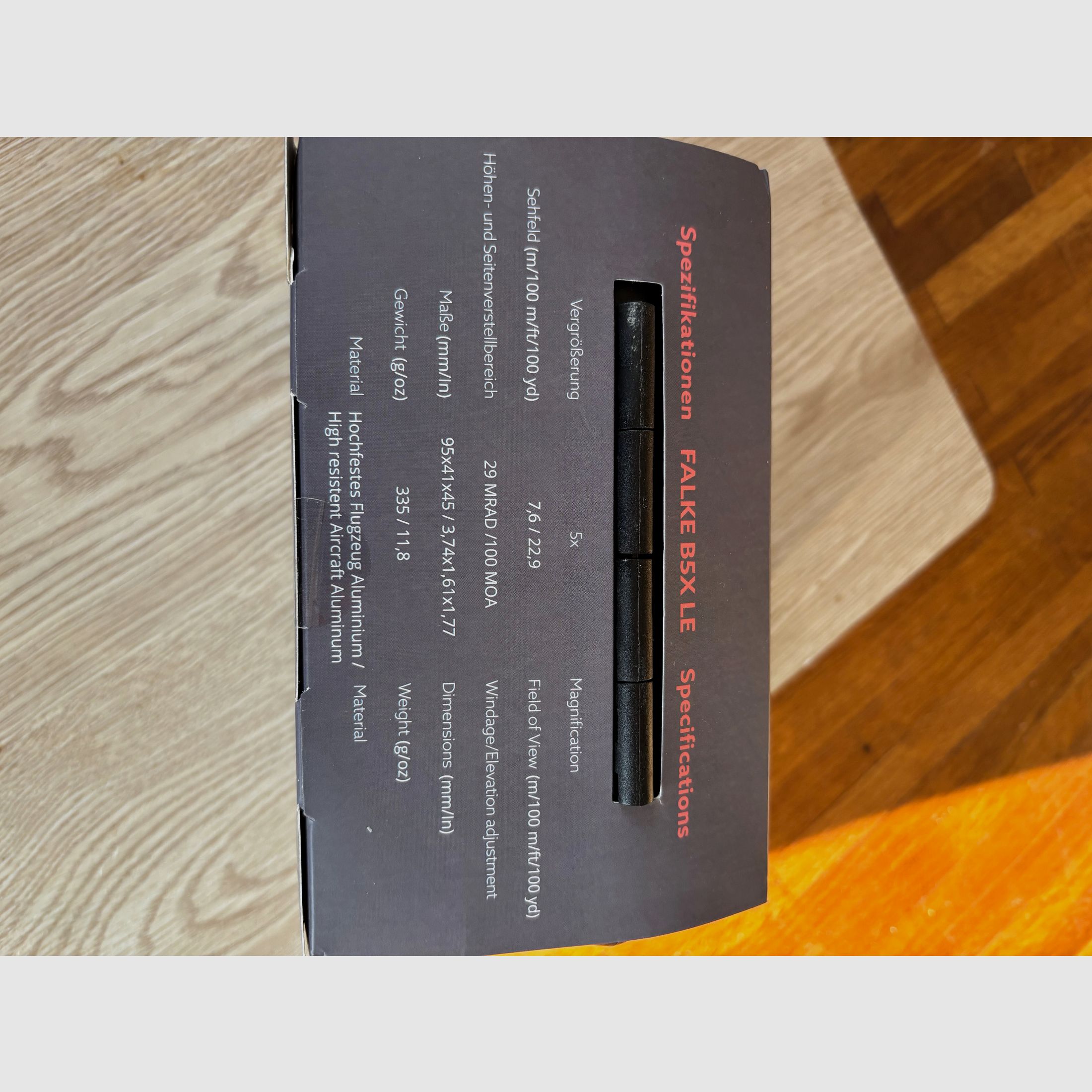 Magnifier Falke B5X LE