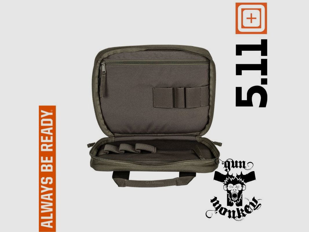 5.11 Double Pistol Case étui pour pistolet couleur 019 Black (56444), image 2 sur 2