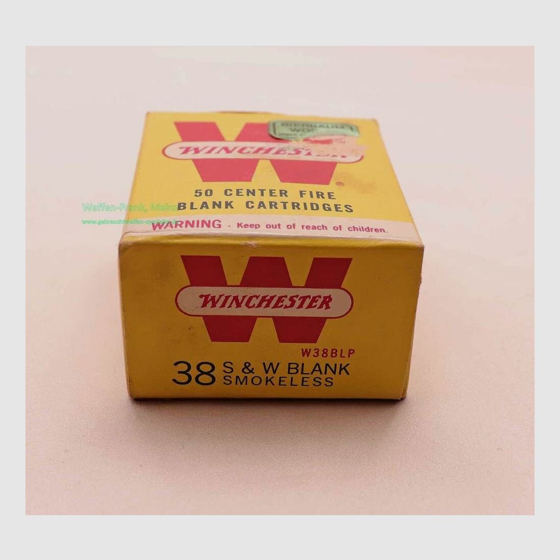 Winchester - USA Revolverpatronen .38S&W Blanks/Platz