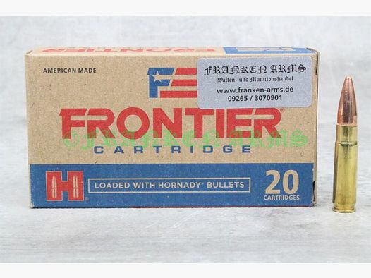 Hornady Frontier .300 AAC Blackout 125gr. 8,1g 20 Stück Staffelpreise