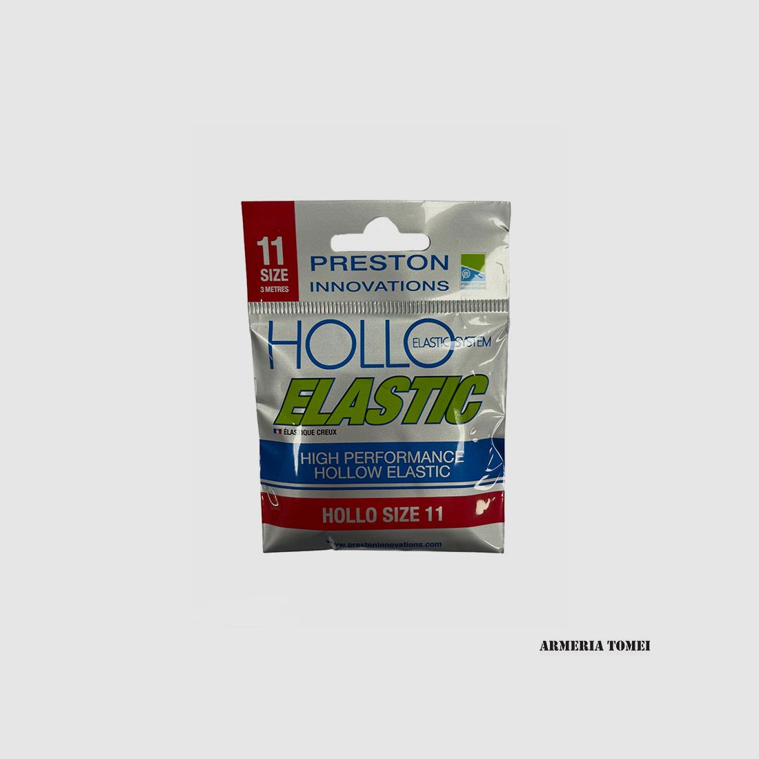 PRESTON – DURA HOLLO ELASTIC SYSTEM SIZE 11 / 3 METRES - RED