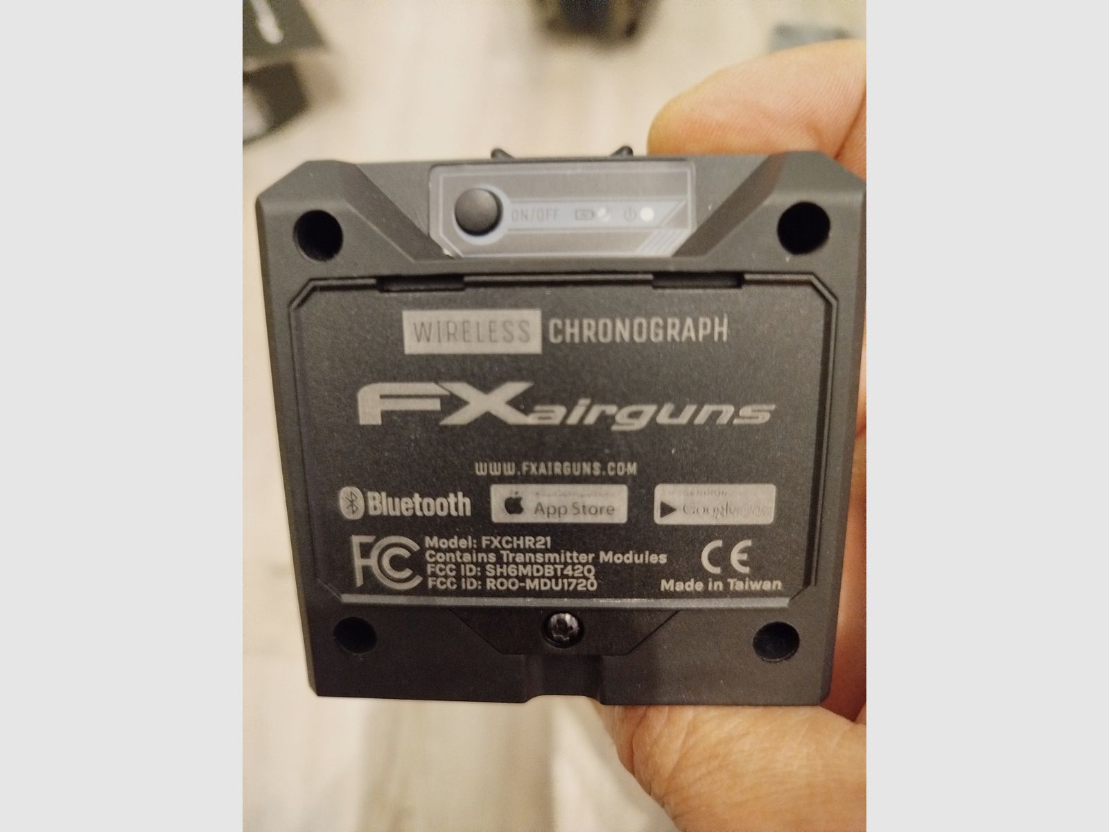 FX Chronograph, Radar, Pocket, Luftgewehr, FPS, Joule, Messung