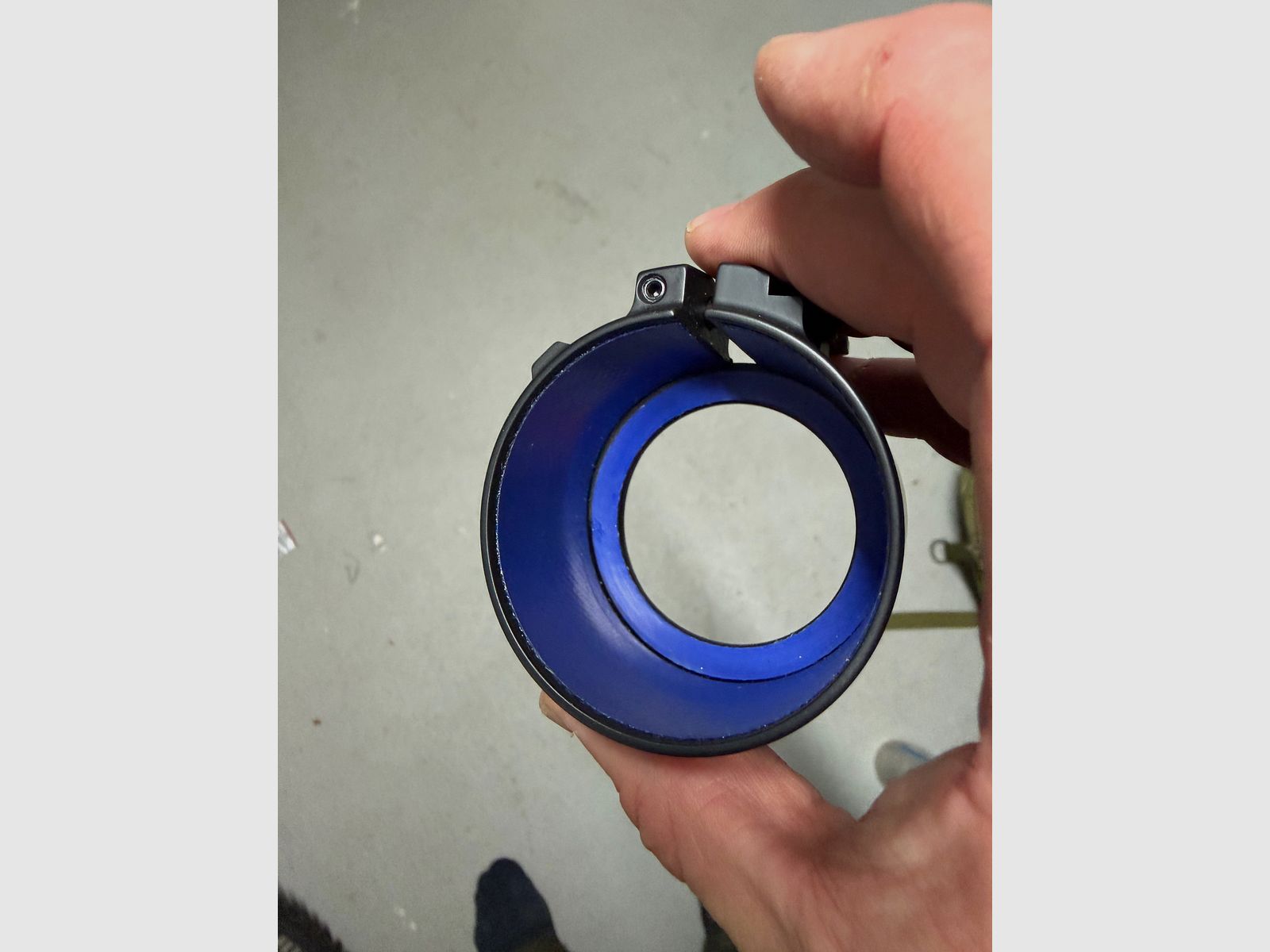 Rusan Klemm adapter 52 mm - 57 mm M52 connection thread