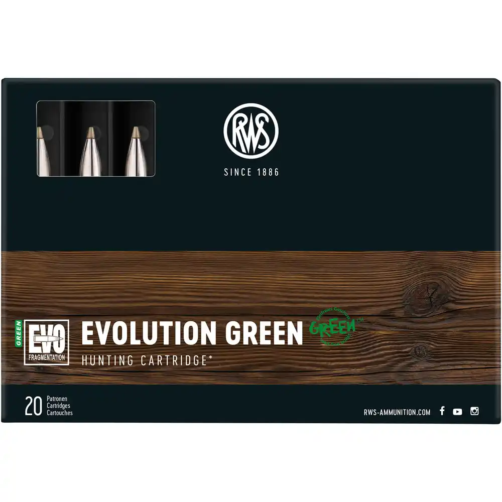 RWS 7×57 R Evolution Green 8,2 g/127 grs.