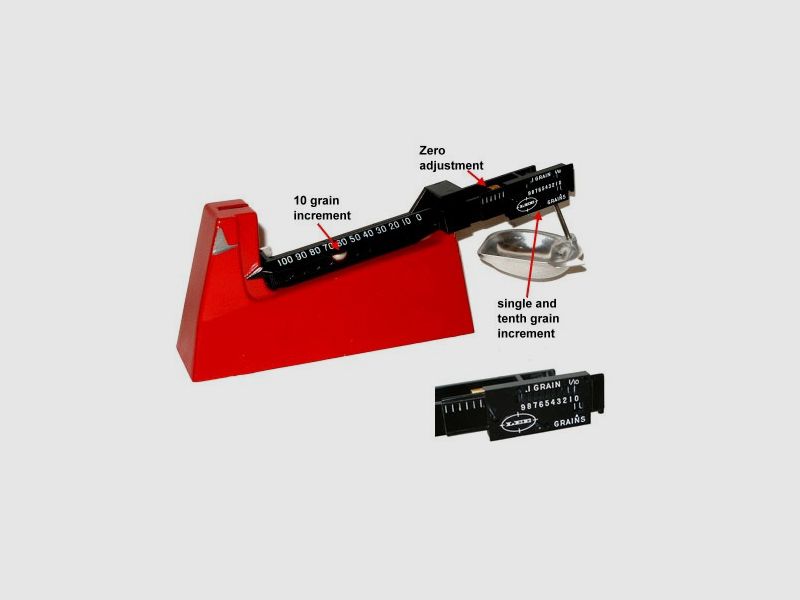 LEE PRECISION Safety Powder Fine Scale analog mechanical 90681 NEW in original packaging