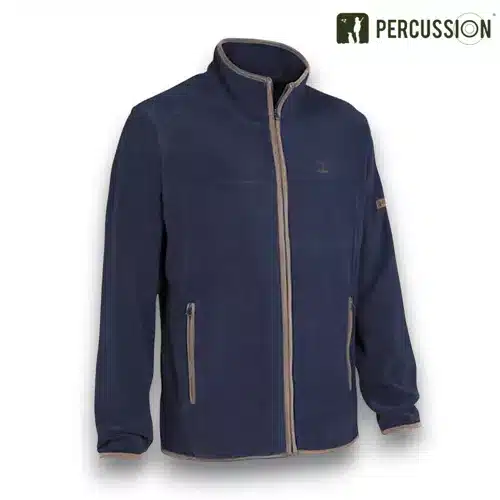 Fleece Jacket Percussion Scotland Blue