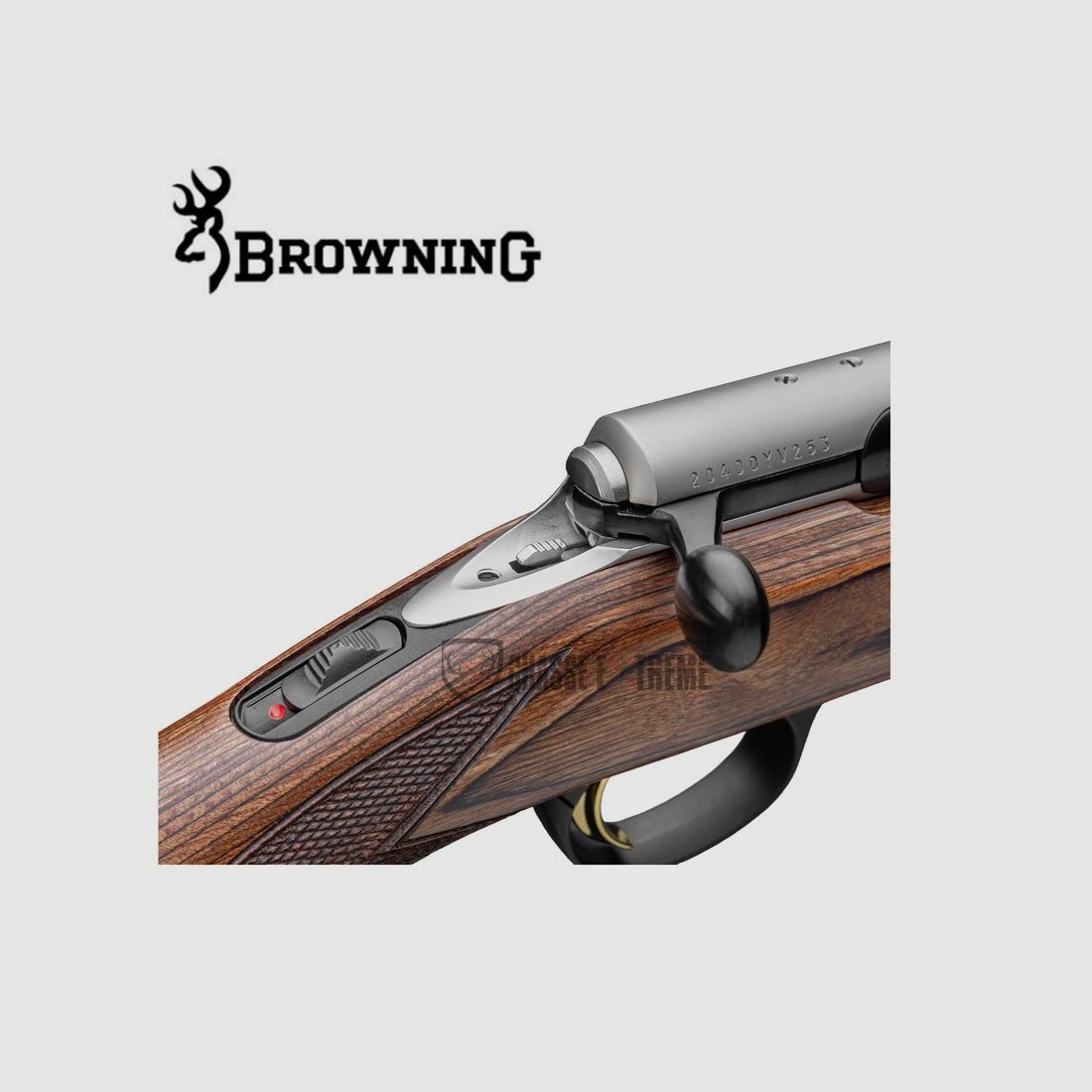 BROWNING T-Bolt Rifle Brown Laminated Adjustable Stainless 16.5", image 5 of 6