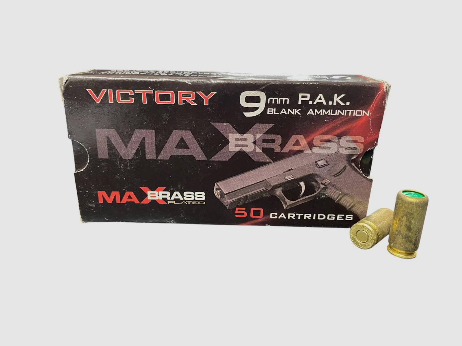 VICTORY CARTUCCE A SALVE CAL. 9 P.A.K CONF. 50PZ