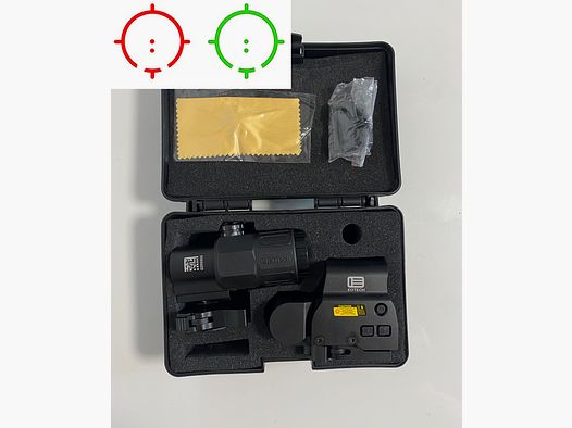 EoTech 558 + G33 magnifying scope combo replica / clone red dot sight red dot aiming like G45 G43