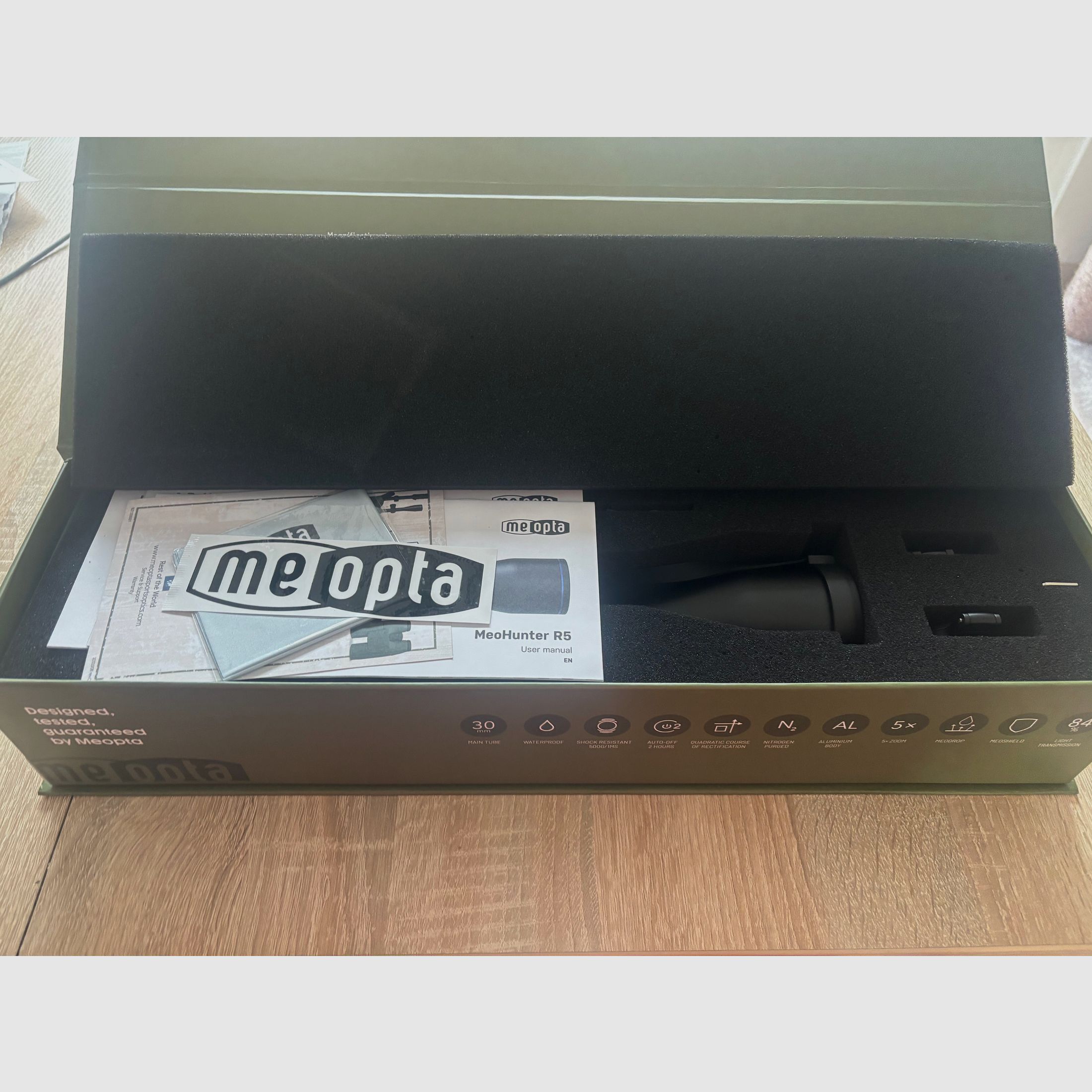 Zielfernrohr ZF Meopta MeoHunter R5 3-15x50 SFP RD