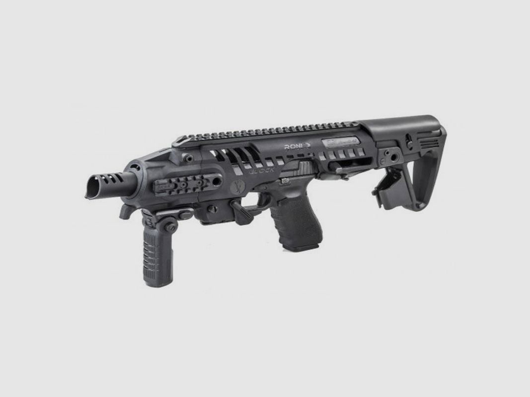 CAA – RONI per pistole Glock 3° e 4° generazione colore nero per GLOCK 26 e 27