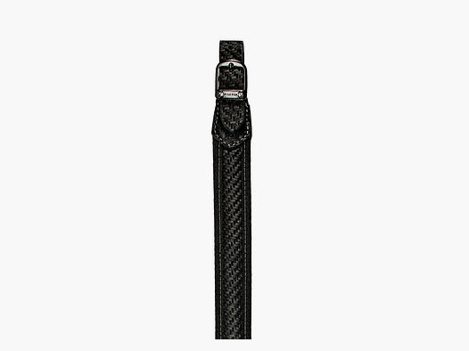 Riserva – Schulterriemen für Gewehr aus Leder mit Carbon-Effekt (R2220)