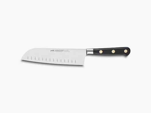 Sabatier Santoku Messer mit Ausbuchtung