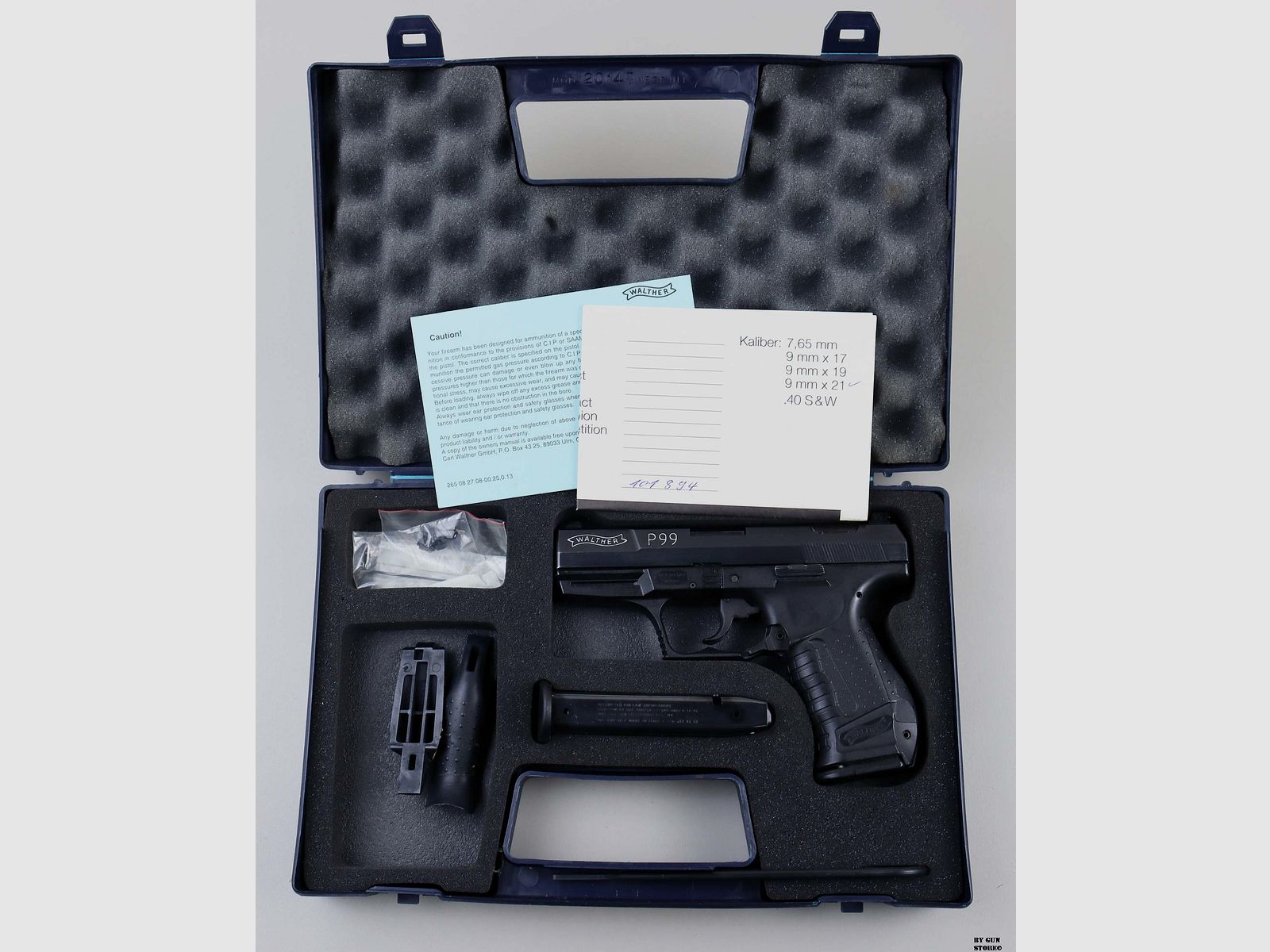 Pistole Walther mod. P99 Kal. 9×21 Matr. 101894, Bild 9 von 11