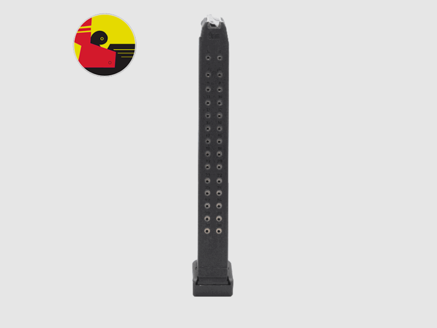 KCI USA | Glock Compatible Magazine – 9MM 33RD GEN 2 MAGAZINE, image 2 of 4