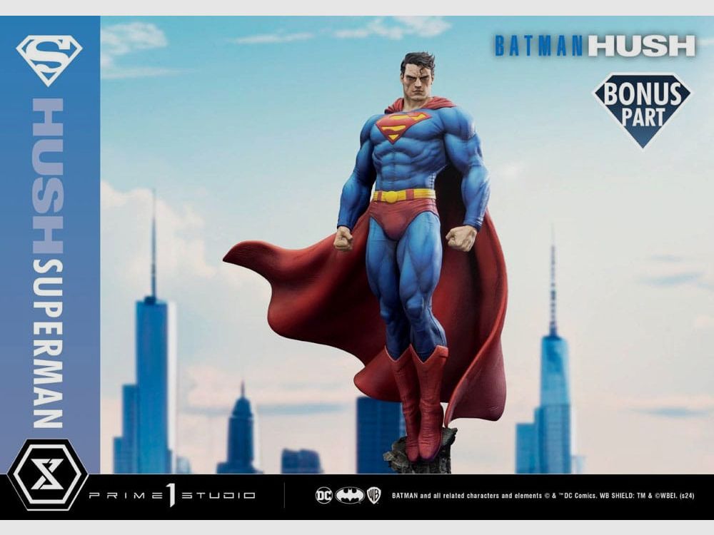DC Comics Premium Masterline Series Statue 1/4 Batman: Hush (Comic) Superman Bonus Version 77 cm | 43365