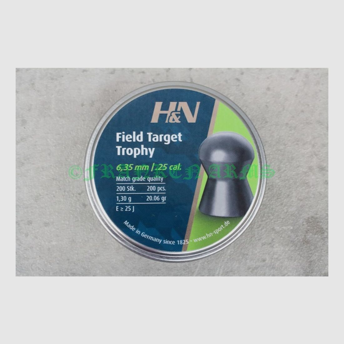 H&N Field Target Trophy 6,35mm 200 Stück Staffelpreise
