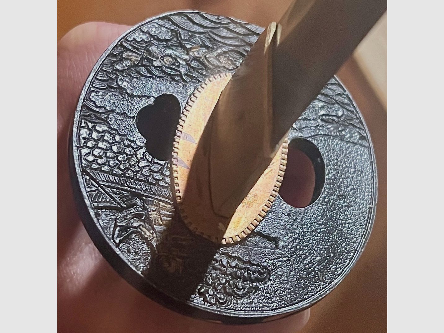 Dernière légende Mikusa 4000 Katana — 73 cm Nagasa / lame différentiée pliée / rare de collection (pas Hanwei / Paul Chen Cold Steel Tozando Nosyudo Minosaka Kaneie Yoshindo Yoshihara) Bugei Citadel première Oni Forge