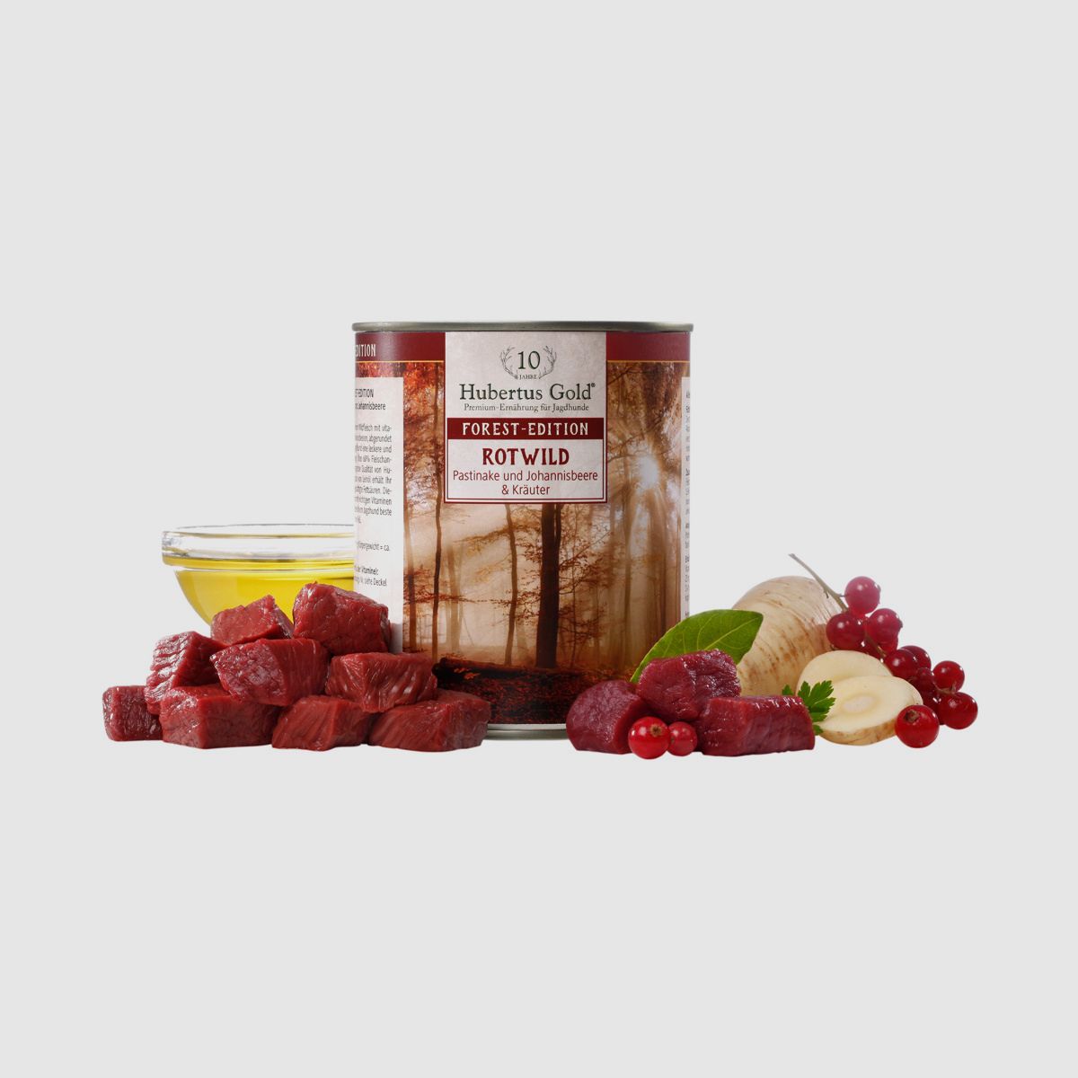 HUBERTUS GOLD Forest-Editie Rotwild 800g