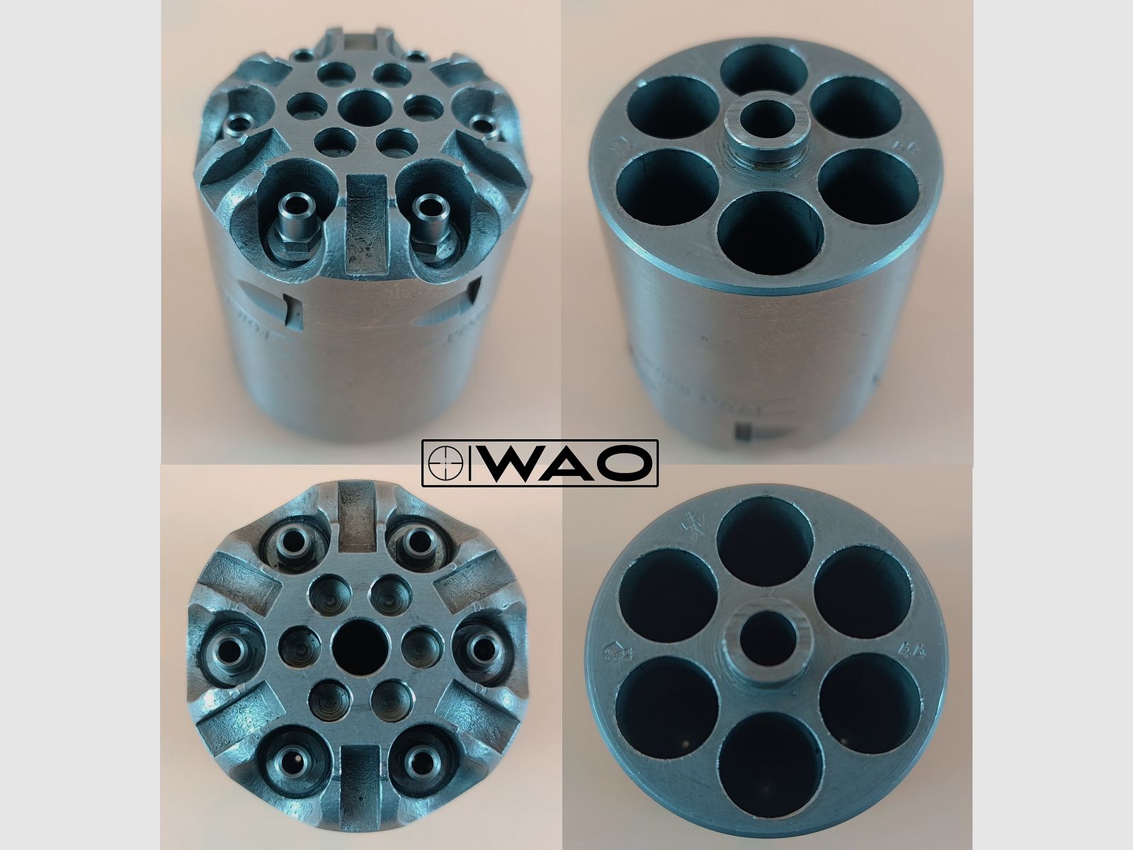 Perkussions-Revolver Sturm, Ruger & Co. Old Army, Kal. .44 (Schwarzpulver), Schwarzpulver BP *Edelstahl - neue Zündhütchen*