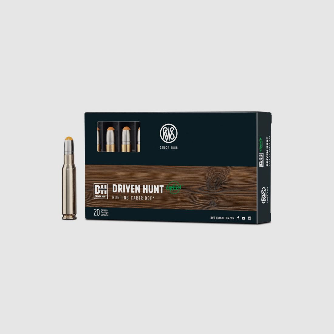 RWS .300WinMag Driven Hunt 10,7g - 165gr
