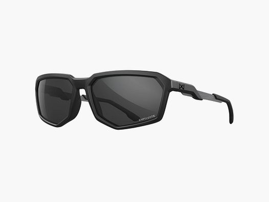 Wileyx - WX RECON Brille, Gläser: CAPTIVATE™ Grey, Rahmen: Matte Black - AC6RCN02