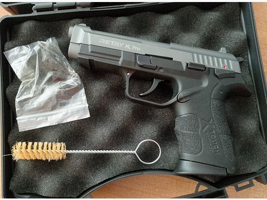 Retay X Pro Bicolor-Finish  im Kal. 9 mm P.A.K. mit Verpackung!