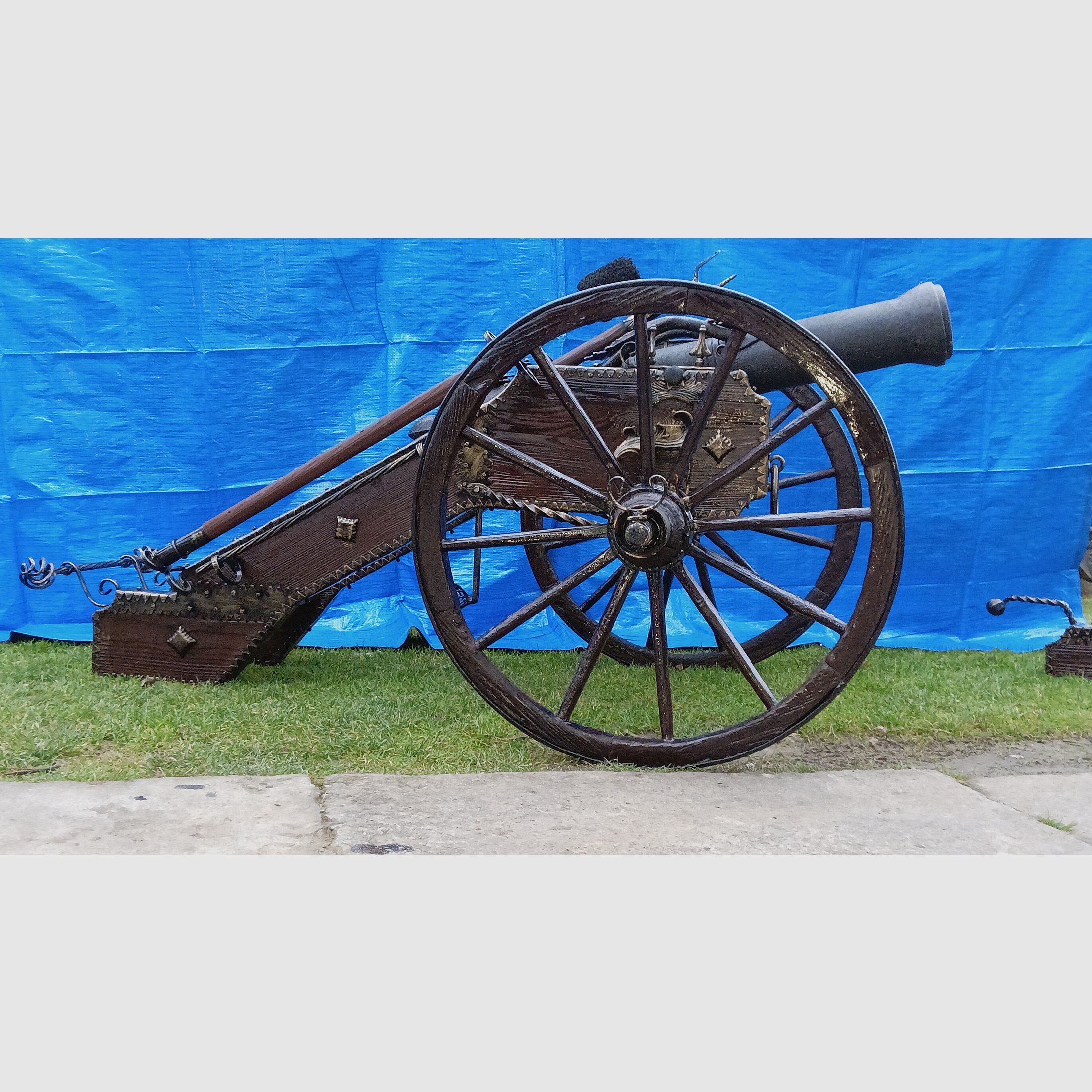 GUN,CANON XXXL Vente de canons de jardin pour tirer des feux d'artifice