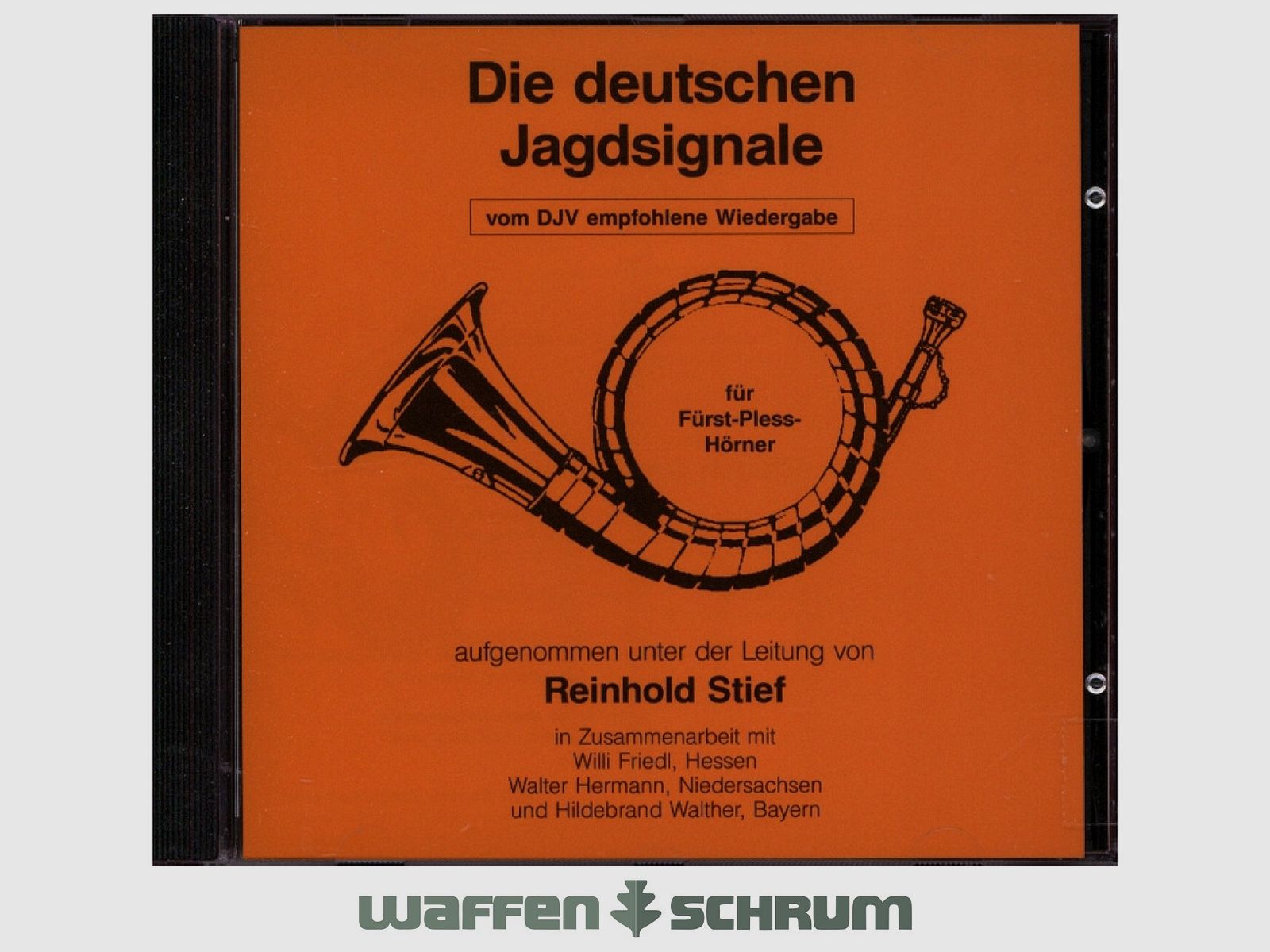 The German hunting signals - CD Reinhold Stief