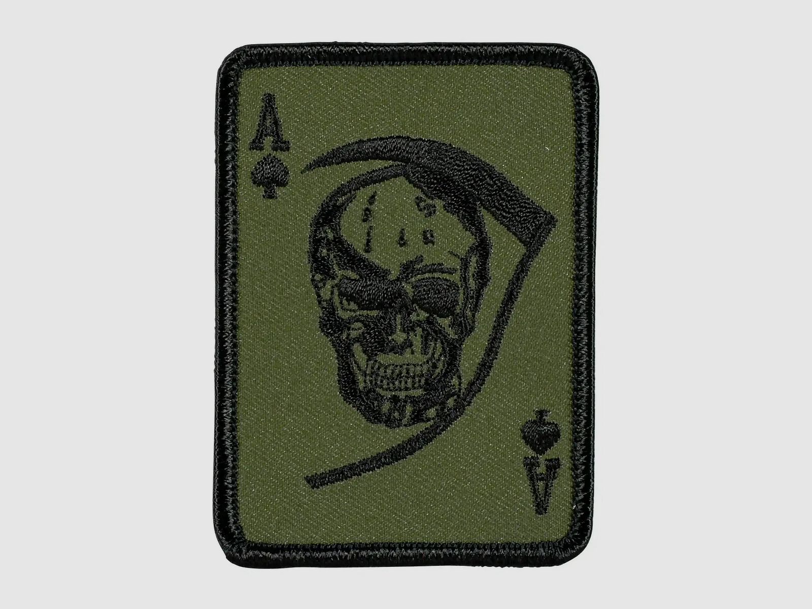 Bundeswehr Original Bundeswehr Original Abzeichen US Textil Death Ace oliv