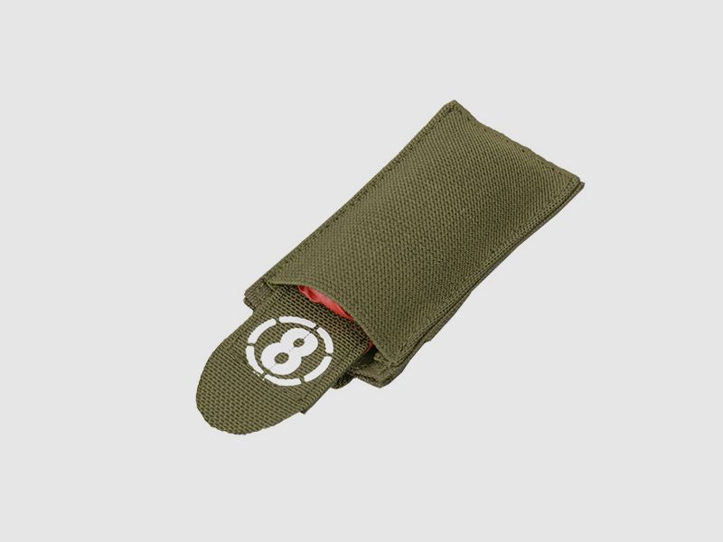 8Fields Airsoft Dead Red Rag Pouch - Olive