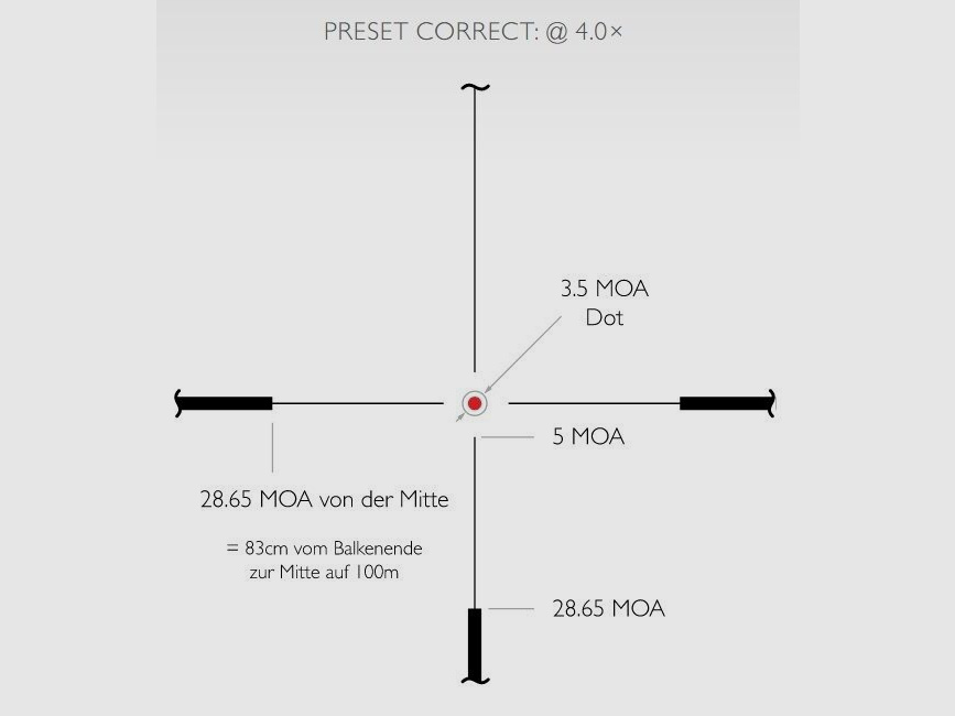 Hawke Vantage IR 4-12x50 L4A Absehen, Mittelrohr 25,4mm / 1", 14254