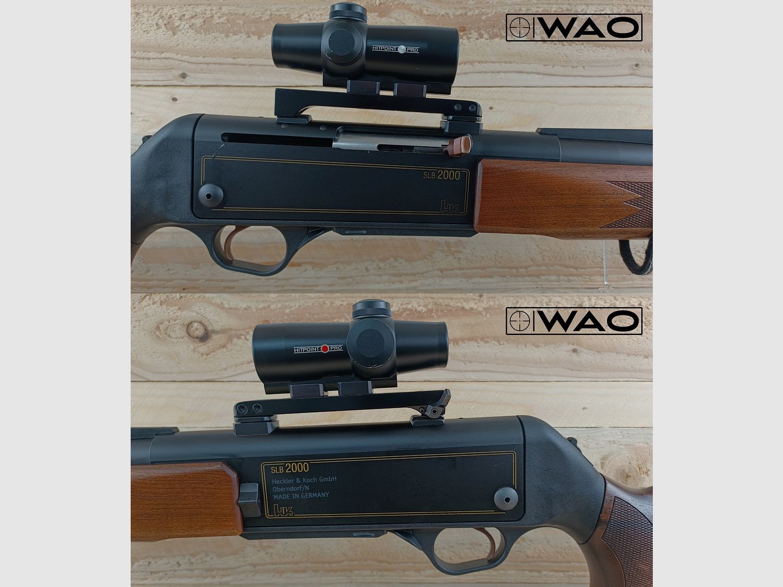 Fucile semiautomatico H&K SLB 2000 cal. 9,3x62 - Heckler & Koch *SLB2000 con Blaser Hitpoint Pro*