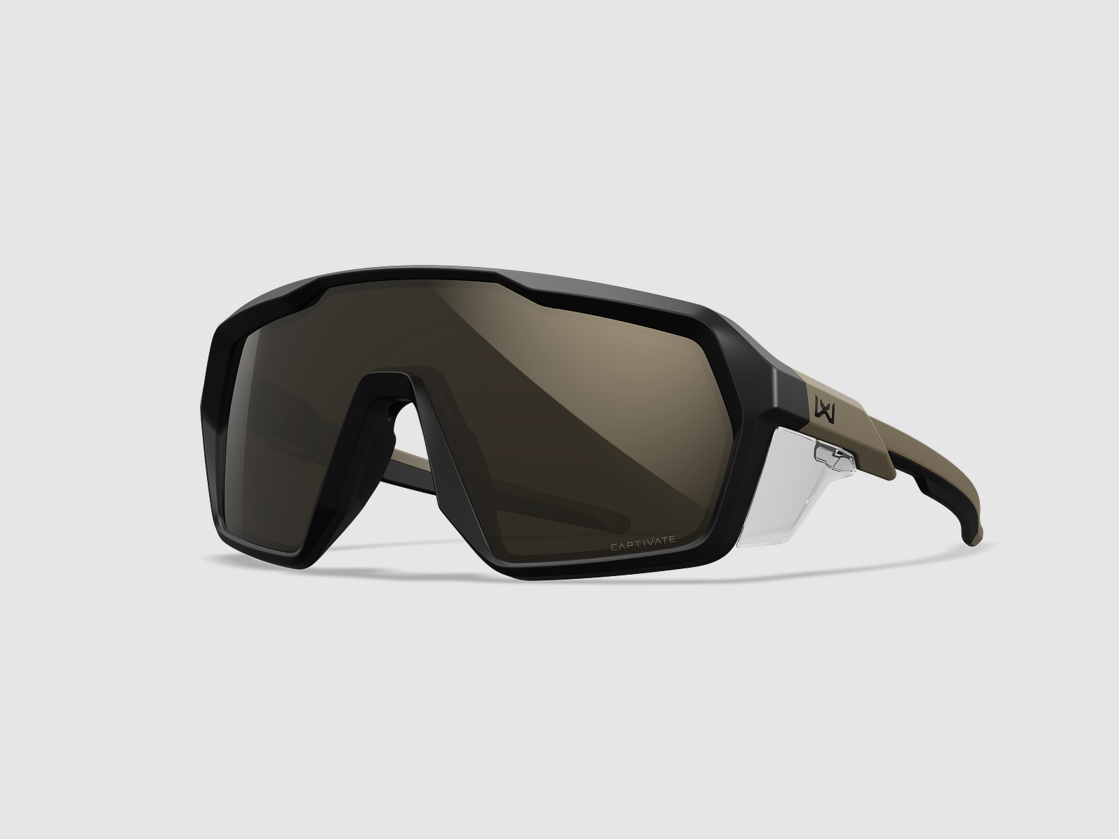 WILEY X Sonnenbrille CITADEL - Matte Black / Tan, Bild 4 von 11