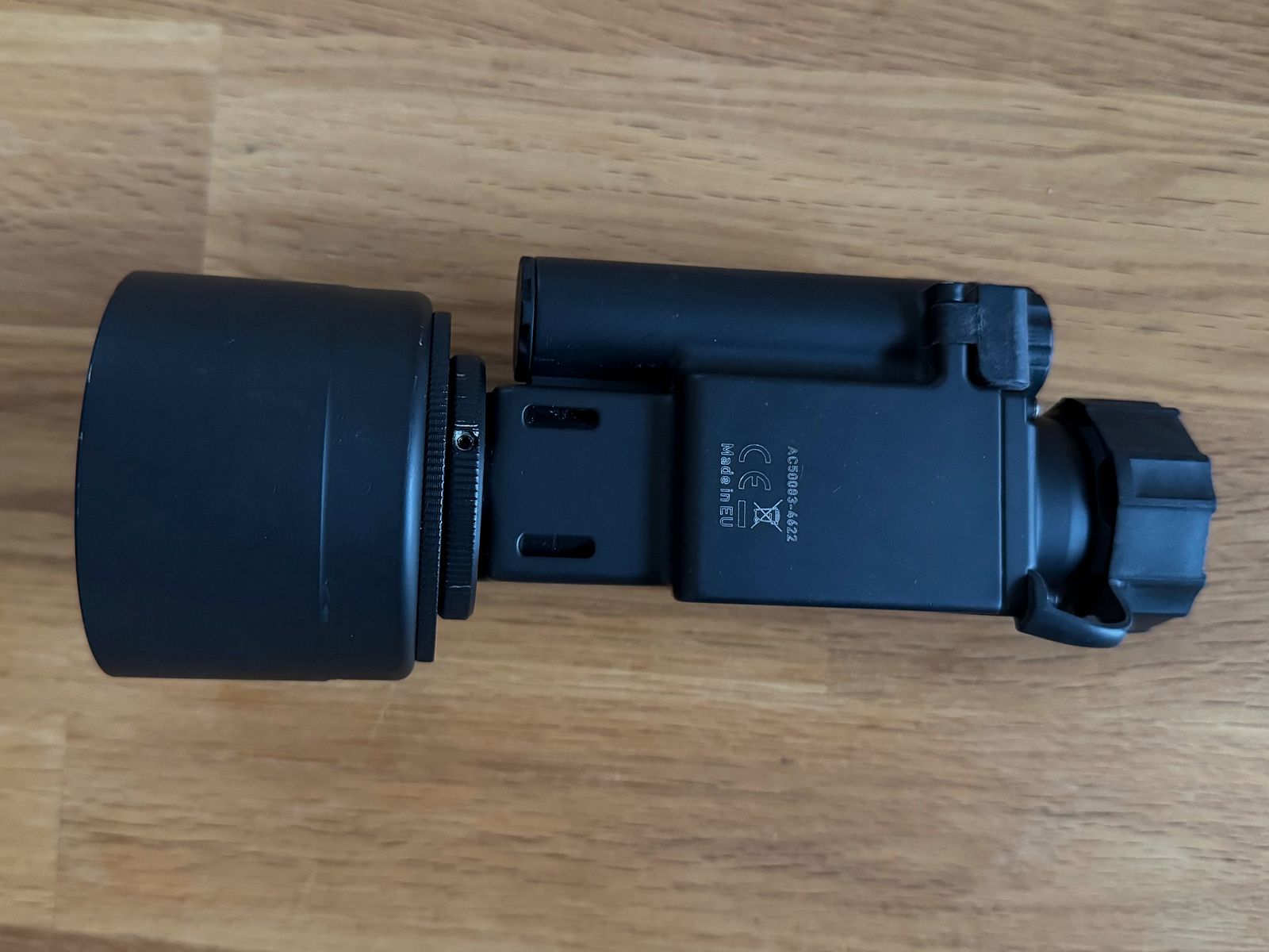 Nitehog TIR-M35 AC Viper Wärmebildvorsatzgerät (Gen. 1) SOFORT EINSETZBAR, da geladene) Batterie und 62er Rusan-Adapter inklusive