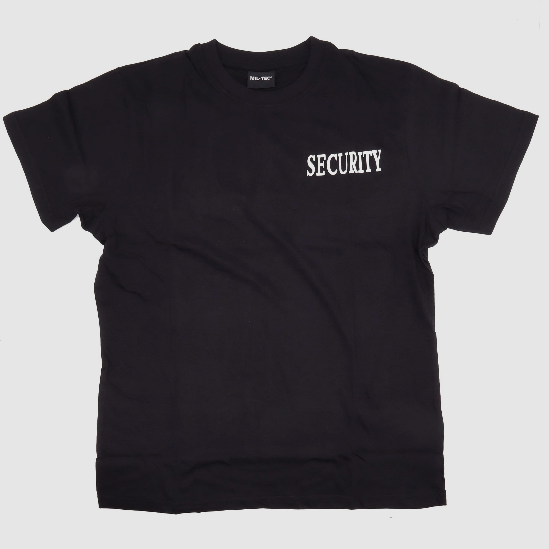 Security T-Shirt Schwarz - XL